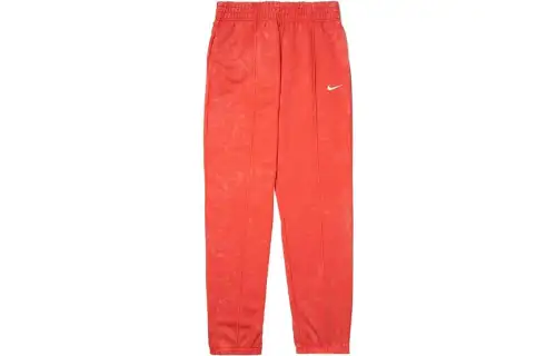 Nike Knitted Sweatpants Women's Orange