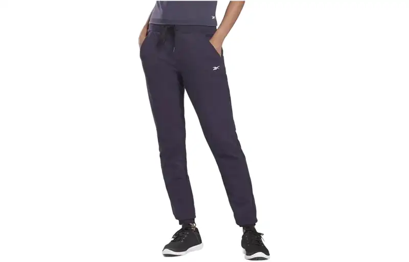 Reebok LES MILLS SLIM JOGGER Knitted Sweatpants Women's Black