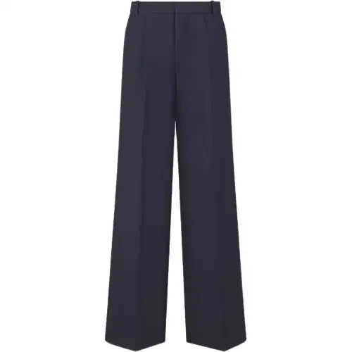 DIOR SS25 Casual Pants Women's Marine Blue