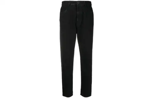 PRADA Jeans Women's Black Moderate Slim Fit Pants