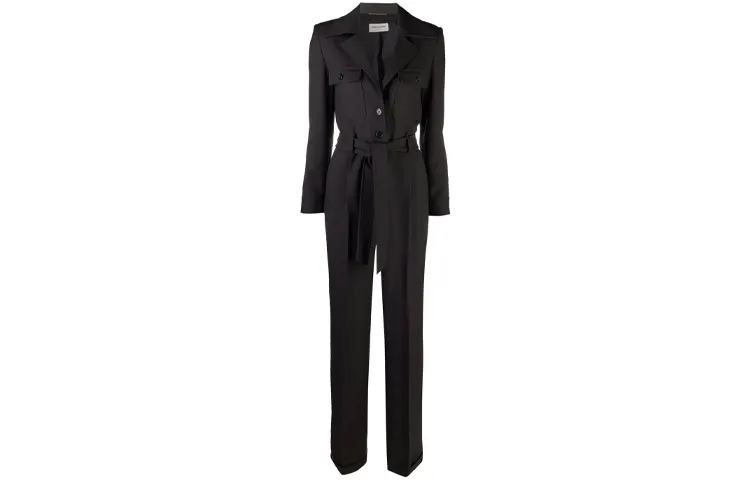 SAINT LAURENT Jumpsuit Women's Black