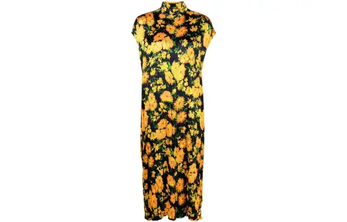 【Previous Season】floral-print sleeveless dress