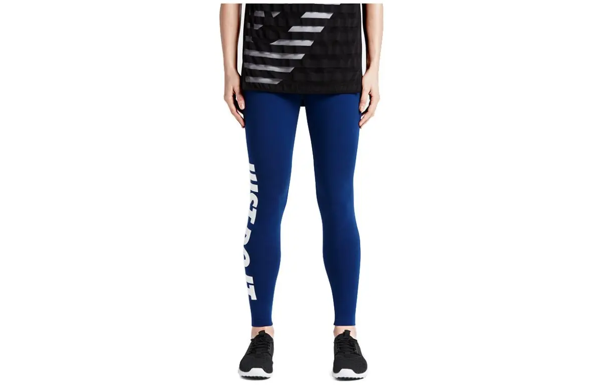 Nike Knitted Sweatpants Women's Blue Moderate Other