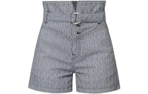 EVISU Casual Shorts Women's Stripes