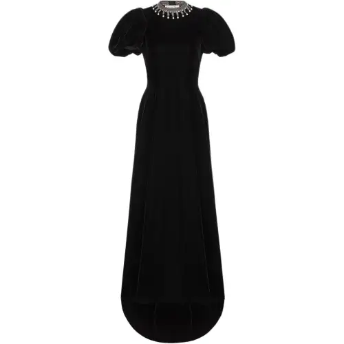 DIOR SS25 Short Sleeved Dress Women's Black