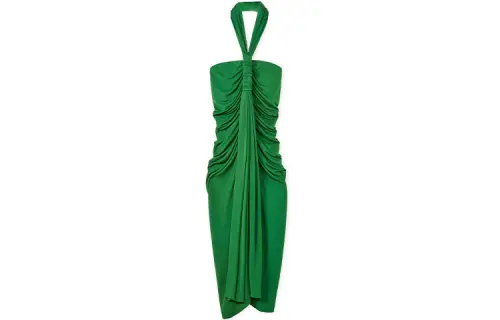 LOEWE Sleeveless Dresses Women's Green Thin
