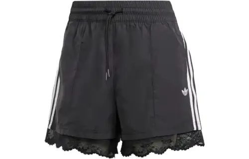 adidas originals LACE TRIM 3-STRIPES SHORTS