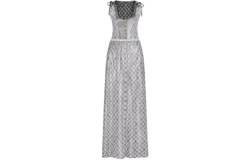 LOUIS VUITTON Sleeveless Dress Women's Multicolor