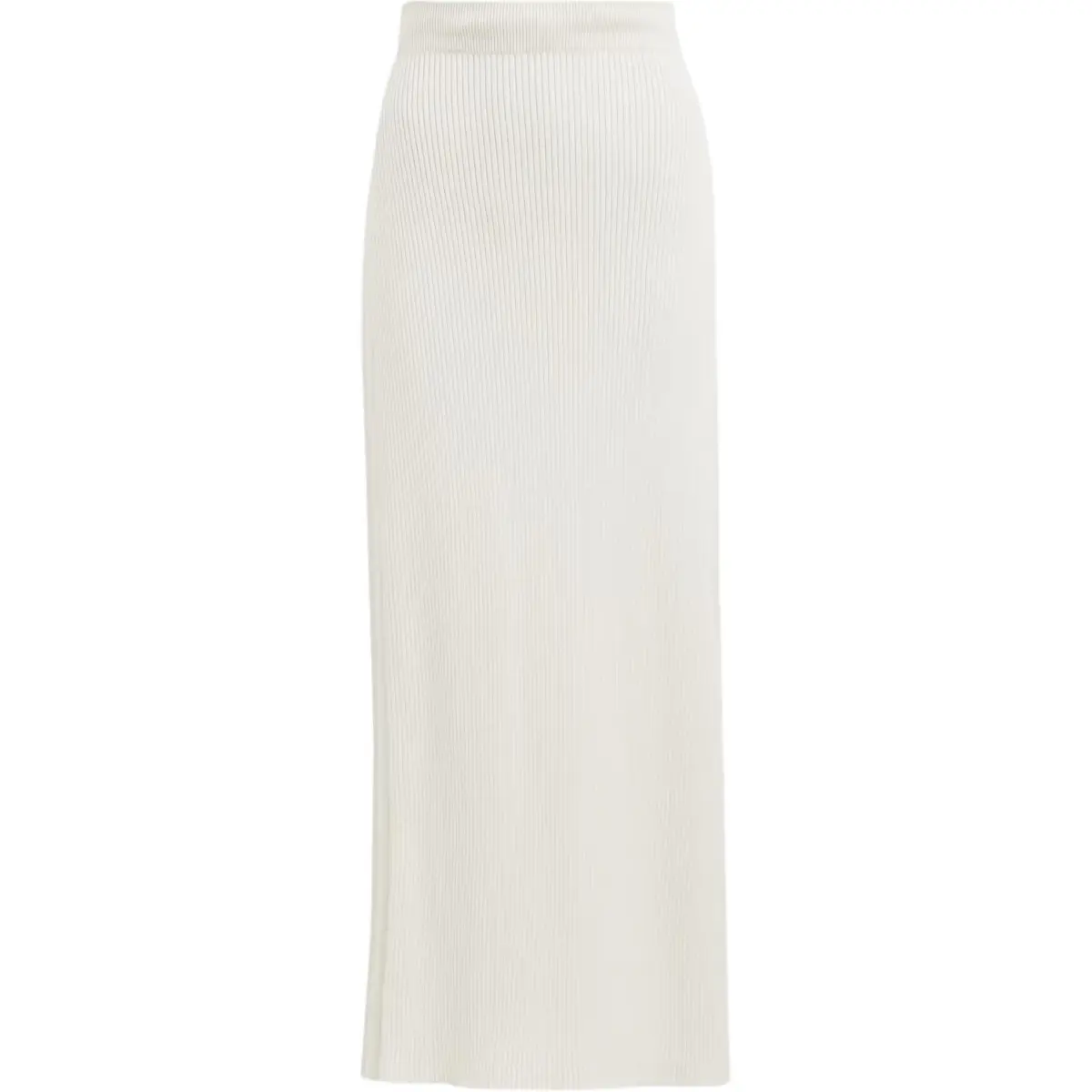 Adidas Knit Long Skirts Women's White Moderate Mid-Length Other