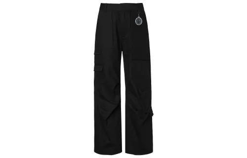 Jordan Cargo Pants Women's Black Moderate Straight Fit Pants