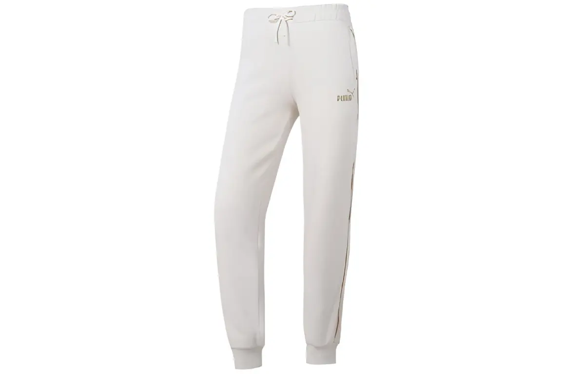 PUMA Knitted Sweatpants Women's White