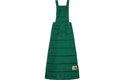 GUCCI X THE NORTH FACE Gucci X The North Face Sleeveless Dresses Women's Green Square Collar Moderate