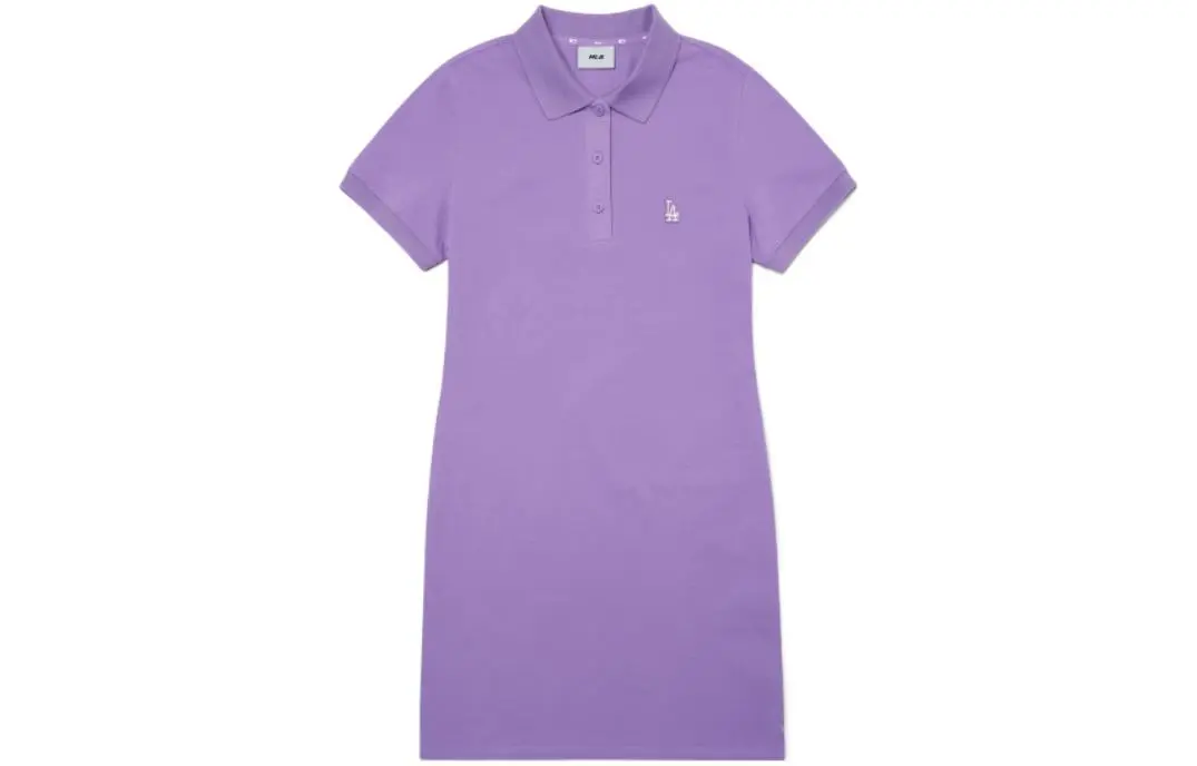 MLB Short Sleeved Dress Women's Purple