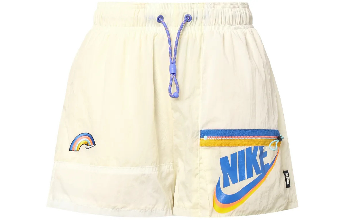 Nike Women's Nsw Icon Clash Short Off-White