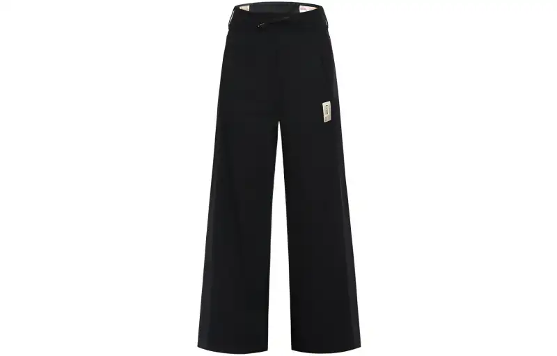 EVISU Jeans Women's Black Moderate Wide Leg Pants