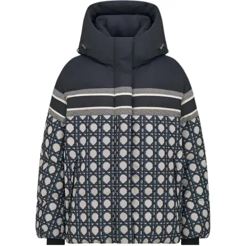 DIOR Dioralps Puffer Jacket Women's Blue