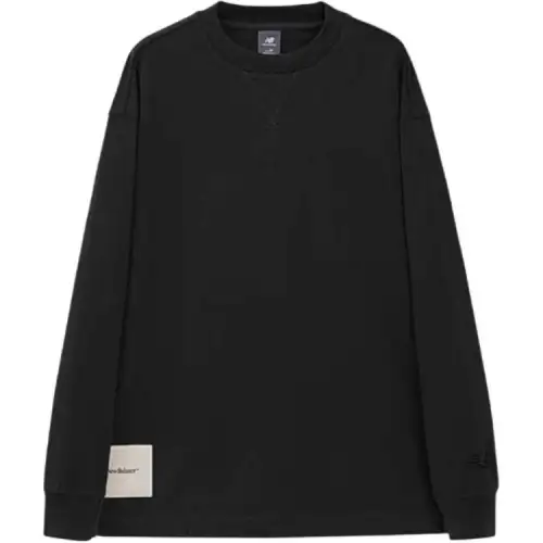 New Balance NB Grey SS25 T Shirt Unisex Black