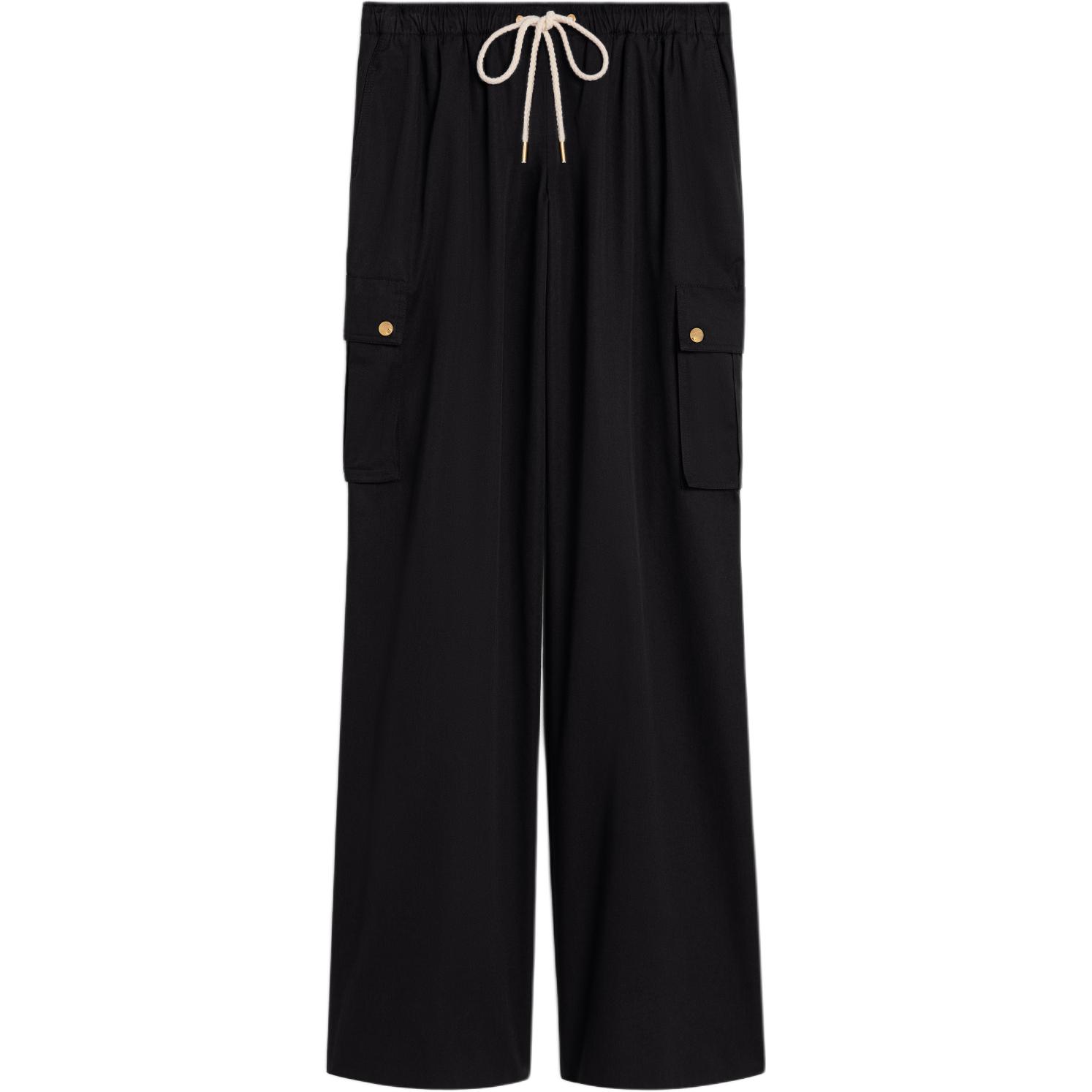 Женские штаны CELINE Straight Pants (черные)