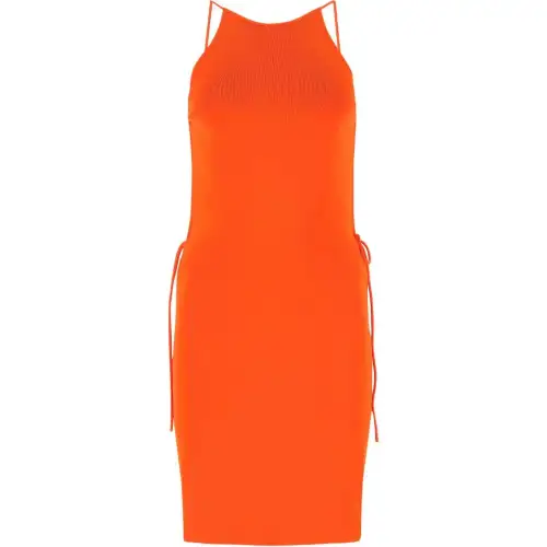 Bottega Veneta Side Tied Open Back Mini Dress