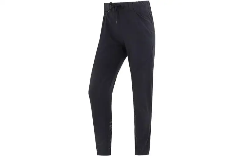 Under Armour Knitted Sweatpants Women's Black Moderate Cuffed Pants