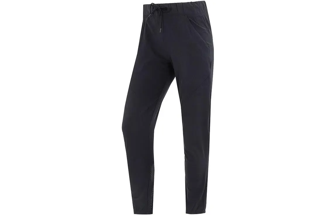 Under Armour Knitted Sweatpants Women's Black Moderate Cuffed Pants