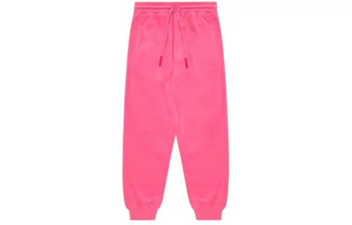 A BATHING APE Bape Knitted Sweatpants Women's Moderate Cuffed Pants