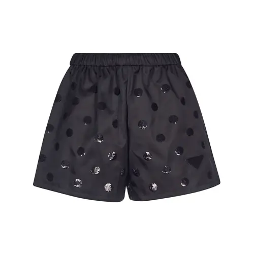 PRADA Casual Shorts Women's Black Moderate