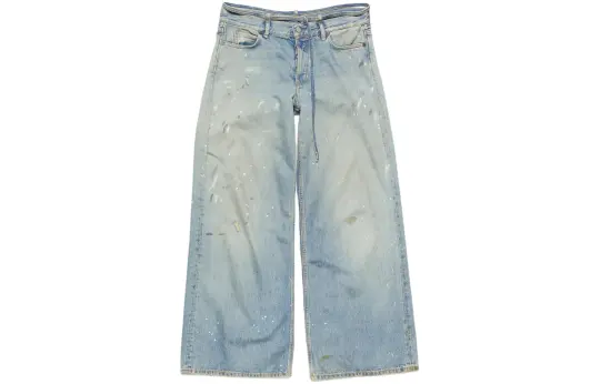 Acne Studios Regular-Fit Wide-Leg Jeans