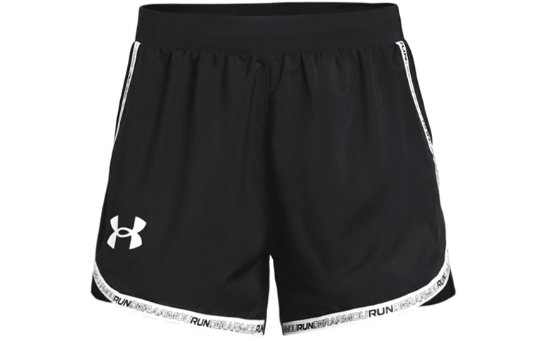 Женские шорты Under Armour Fly-By 2.0 Brand (черные)