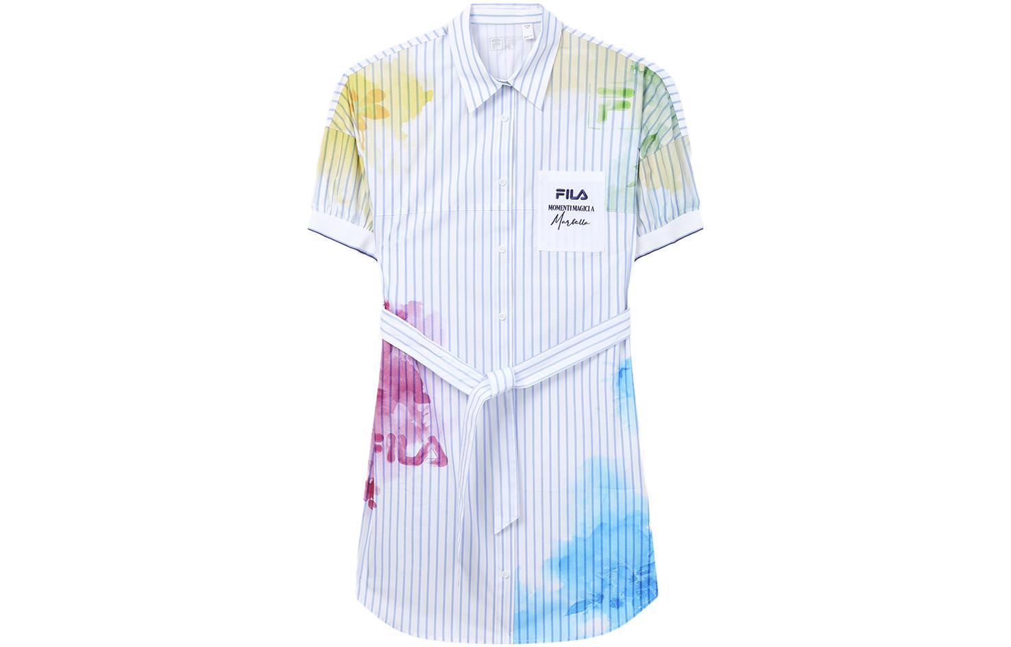 FILA Short Sleeved Dress Women's Multicolor