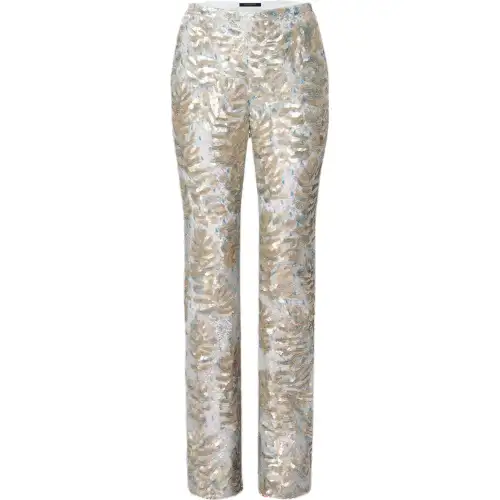 LOUIS VUITTON Scale Sequin Tailored Pants