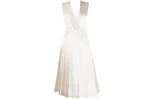 MIU MIU Sleeveless Dress Women's White