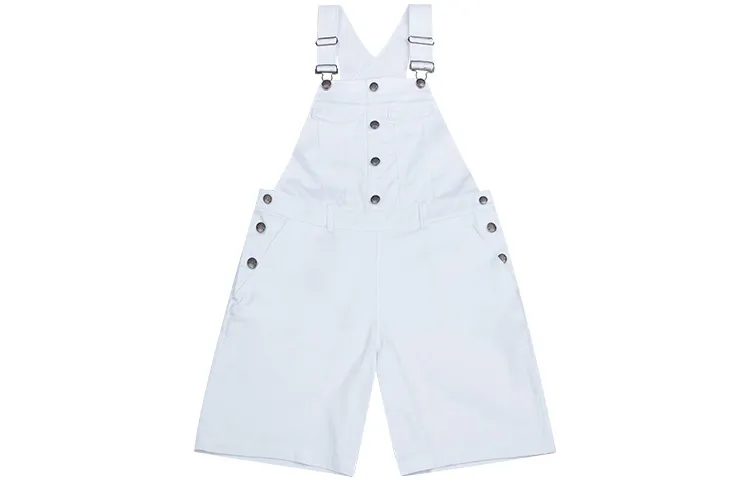 Dickies Jumpsuits Women's White Moderate Overalls