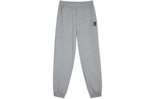 Skechers Knitted Sweatpants Women's Medium Heather Gray