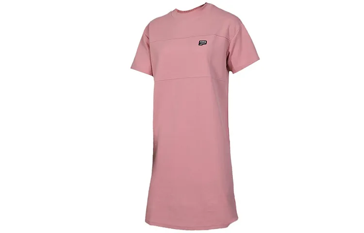 PUMA Short Sleeved Dress Women's Pink