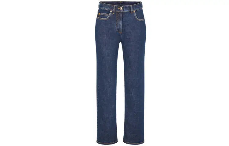 LOUIS VUITTON Jeans Women's Denim Blue