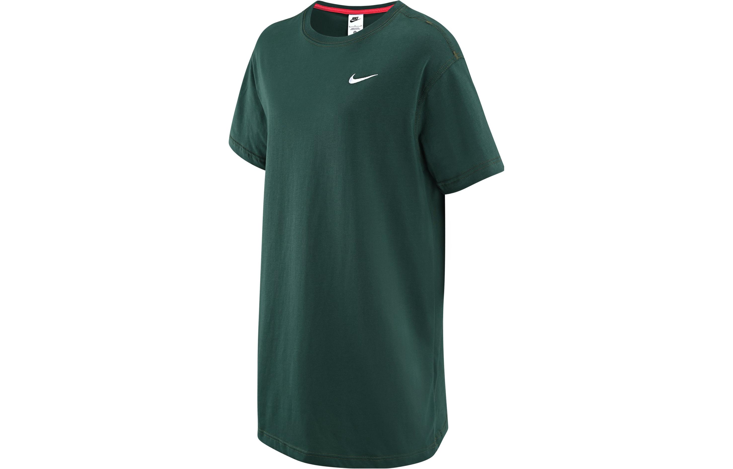 Женское платье Nike Sportswear Swoosh Logo (зеленое)