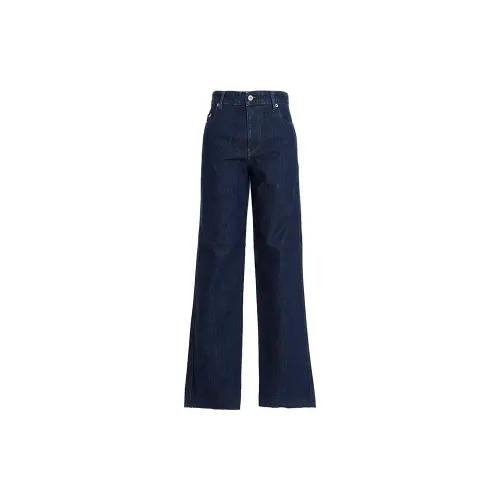 Miu Miu raw-cut straight-leg jeans