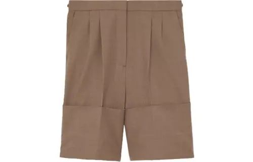 Burberry Cuff detail Tailored Shorts