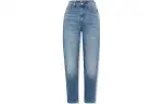 Levis Jeans Women's Blue Moderate Straight Fit Pants