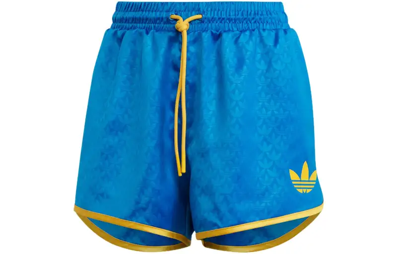 Adidas Originals Heritage Now Monogram Casual Shorts Women's Blue