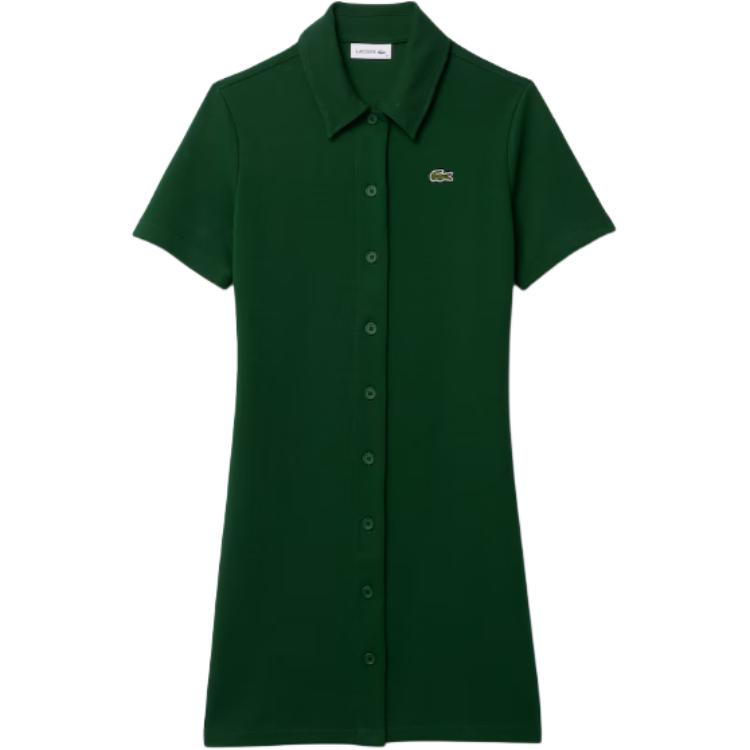 Женское платье LACOSTE EF6922-132 (зеленое)
