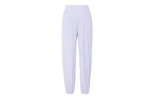 ANTA Variety Training Collection Knitted Sweatpants Women's Purple Moderate Cuffed Pants