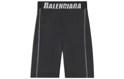 Balenciaga Cycling Shorts 'Black/Grey'