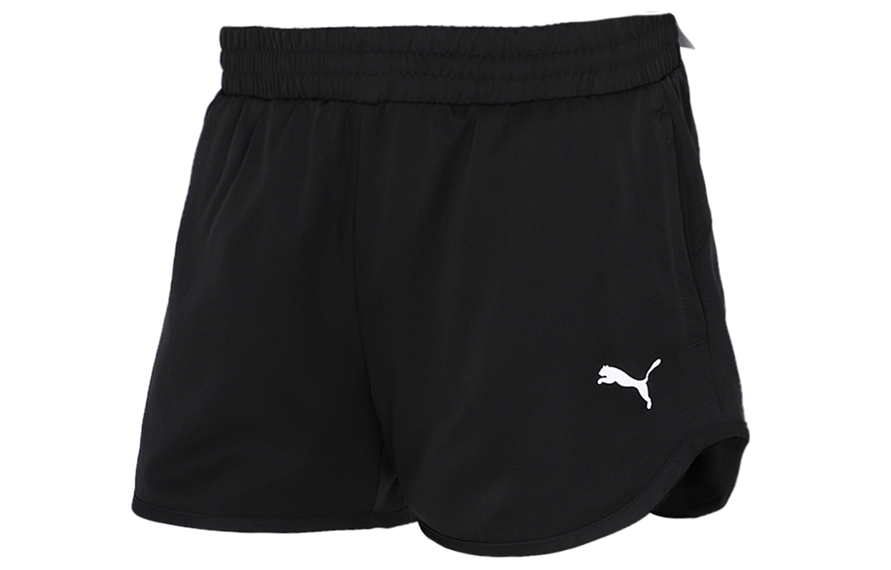 PUMA Puma, breathable black shorts for training for gym for leisure, quick dry