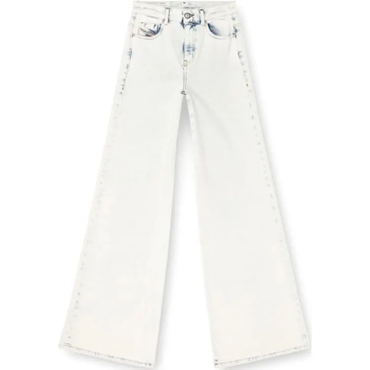 DIESEL SS25 Jeans Women's Washed Blue