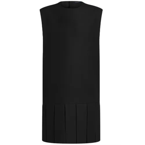 LOUIS VUITTON FW21 Sleeveless Dress Women's Black