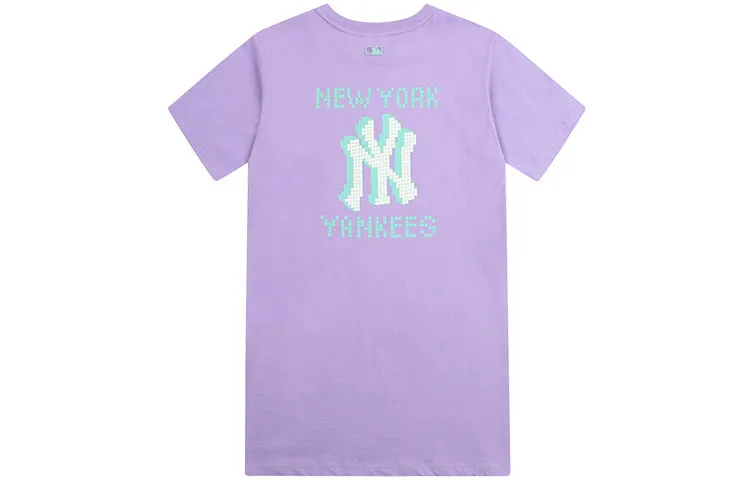 MLB Short Sleeved Dress Women's Blue Purple