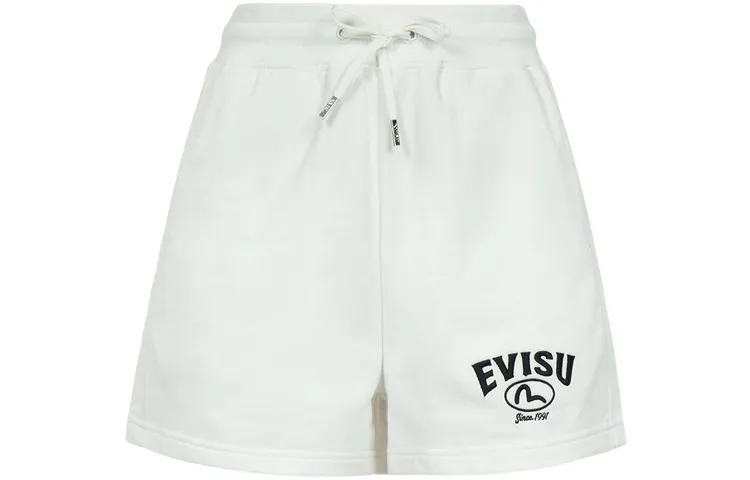 EVISU Casual Shorts Women's White Moderate