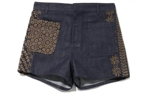 DIOR Casual Shorts Women's Dark Blue